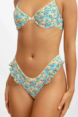 Candice Ruffled Cheeky Bottoms / Terrazza FINAL SALE