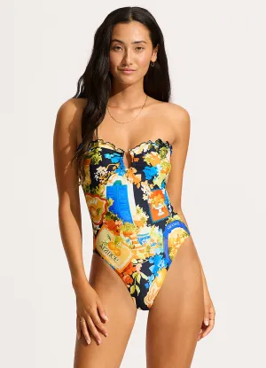 Ciao Bella Bandeau One Piece - True Navy