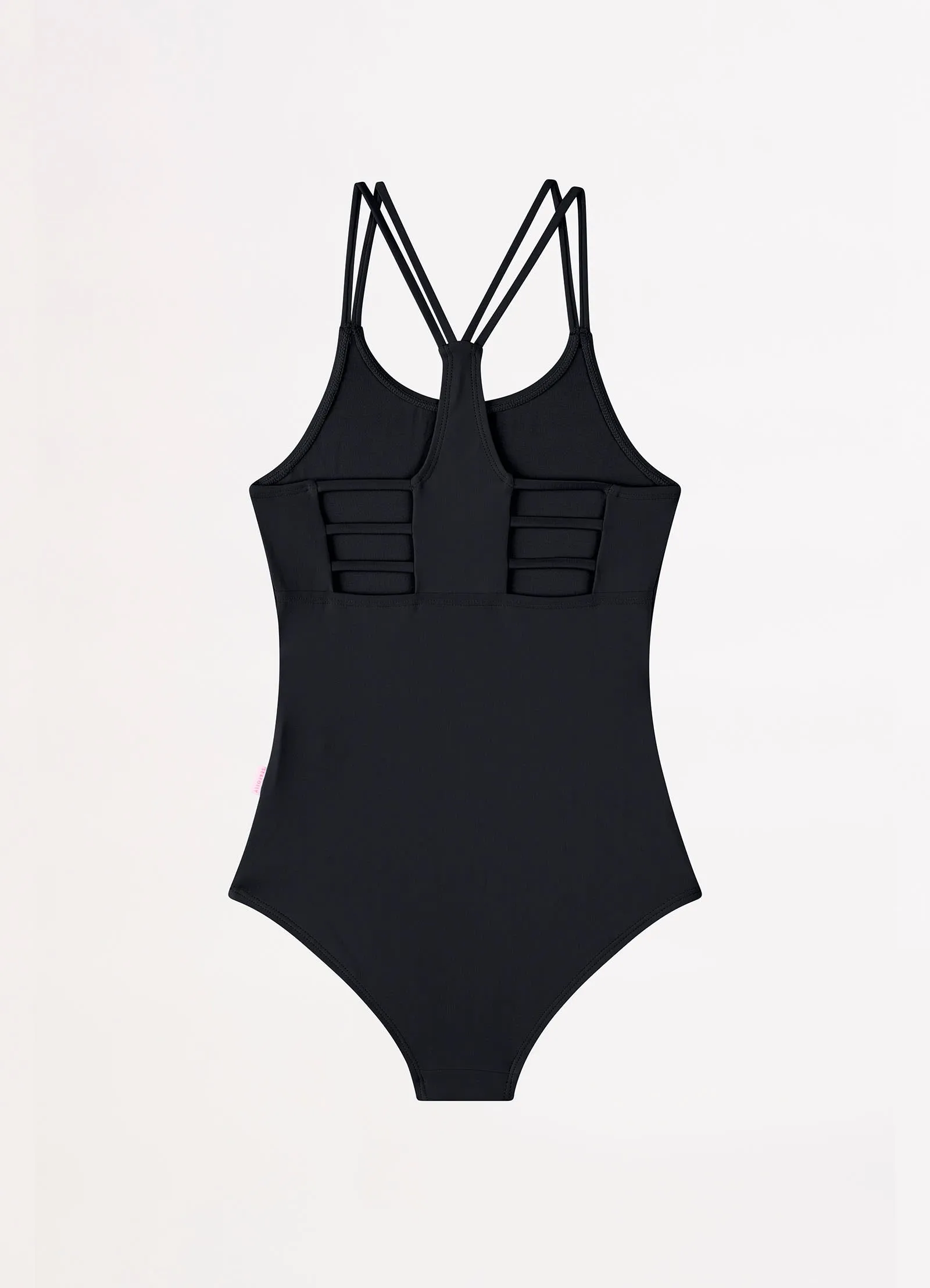 Essentials Girls Multi Strap One Piece - Black