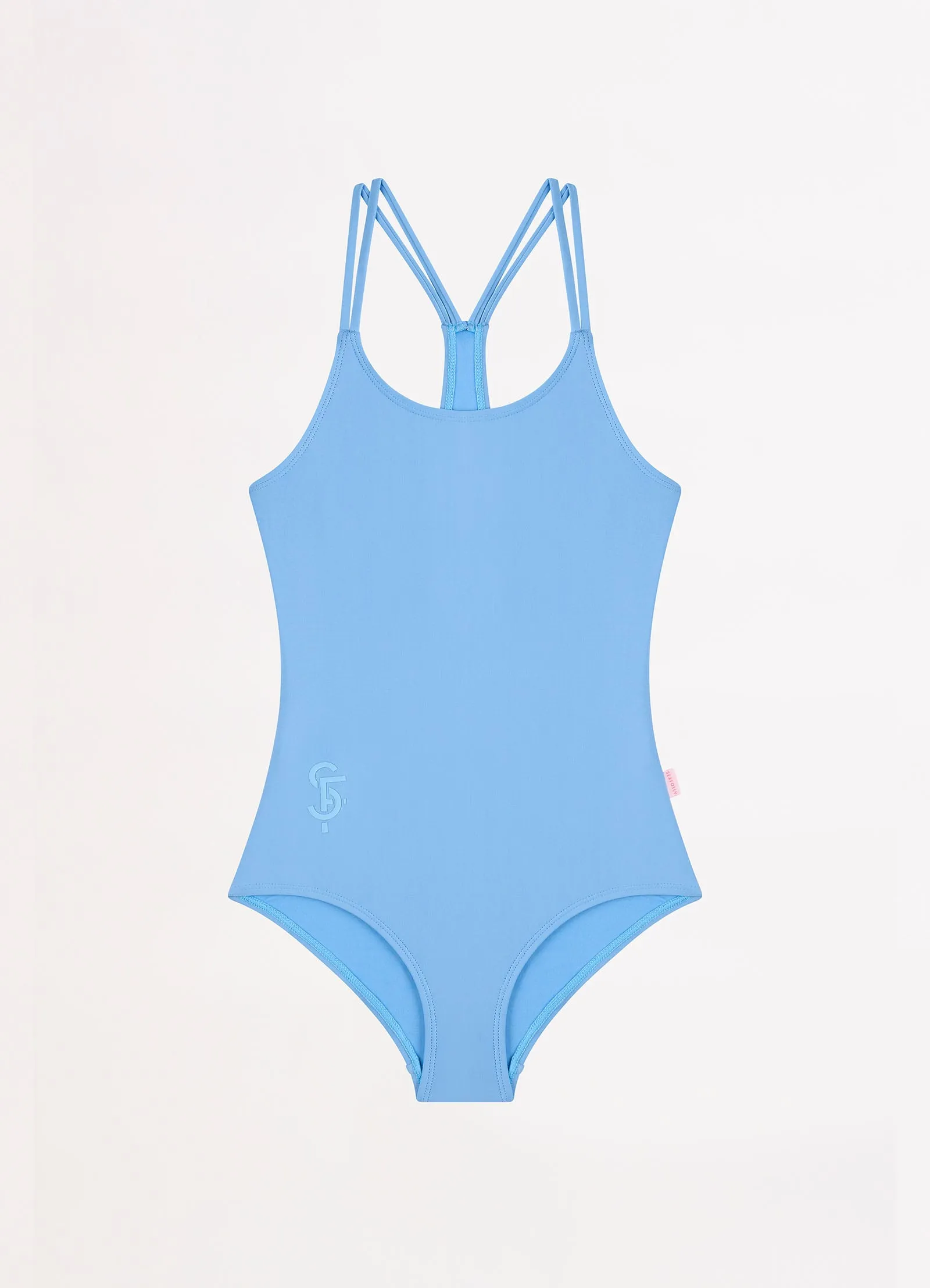 Essentials Girls Multi Strap One Piece - Deep Water