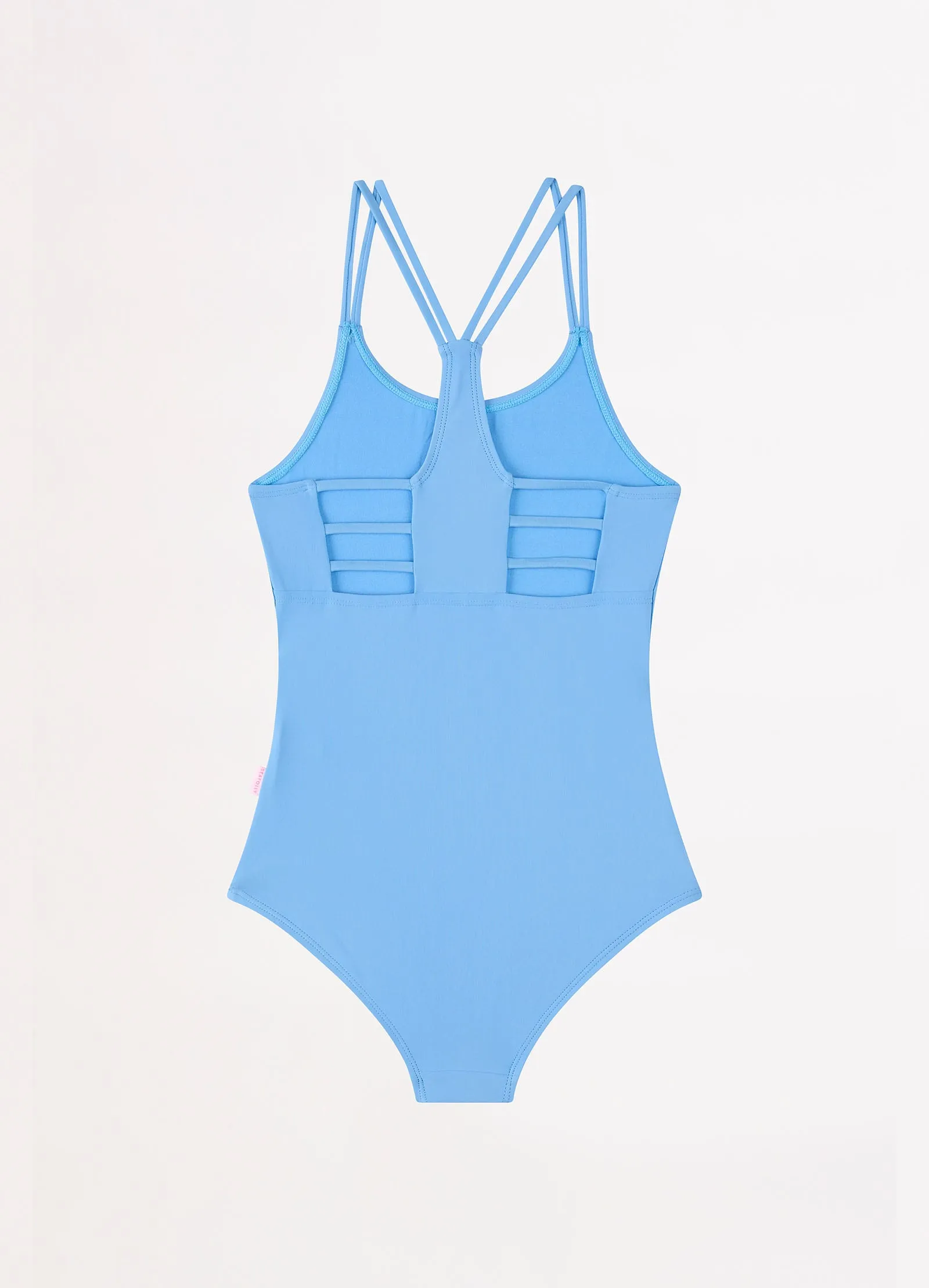 Essentials Girls Multi Strap One Piece - Deep Water