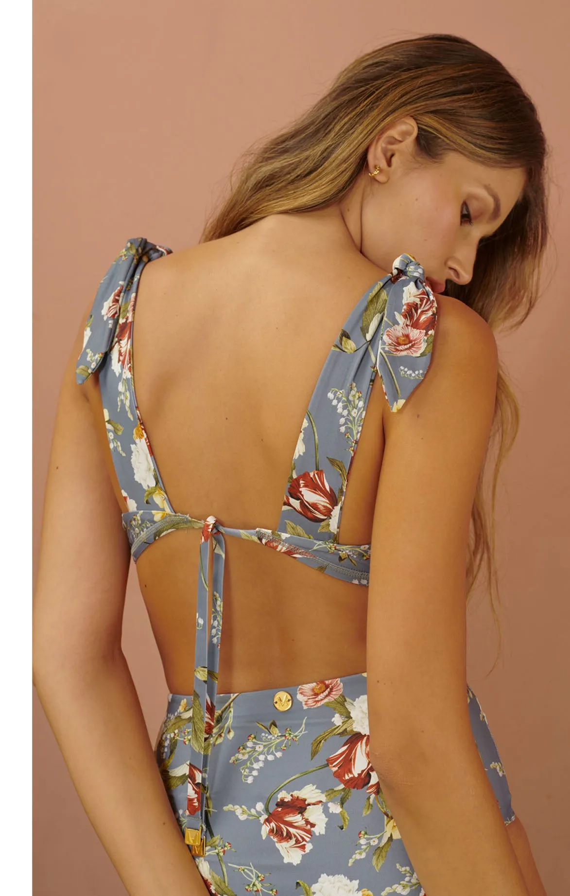 Gladiolus Muriale High Waist Bikini Bottom