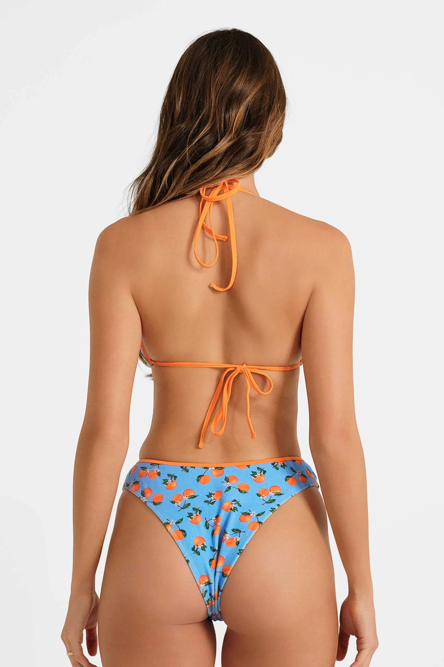 Isabelle Triangle Top / Citrus Sky Terry