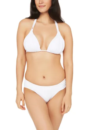 La Blanca White Halter Triangle Top