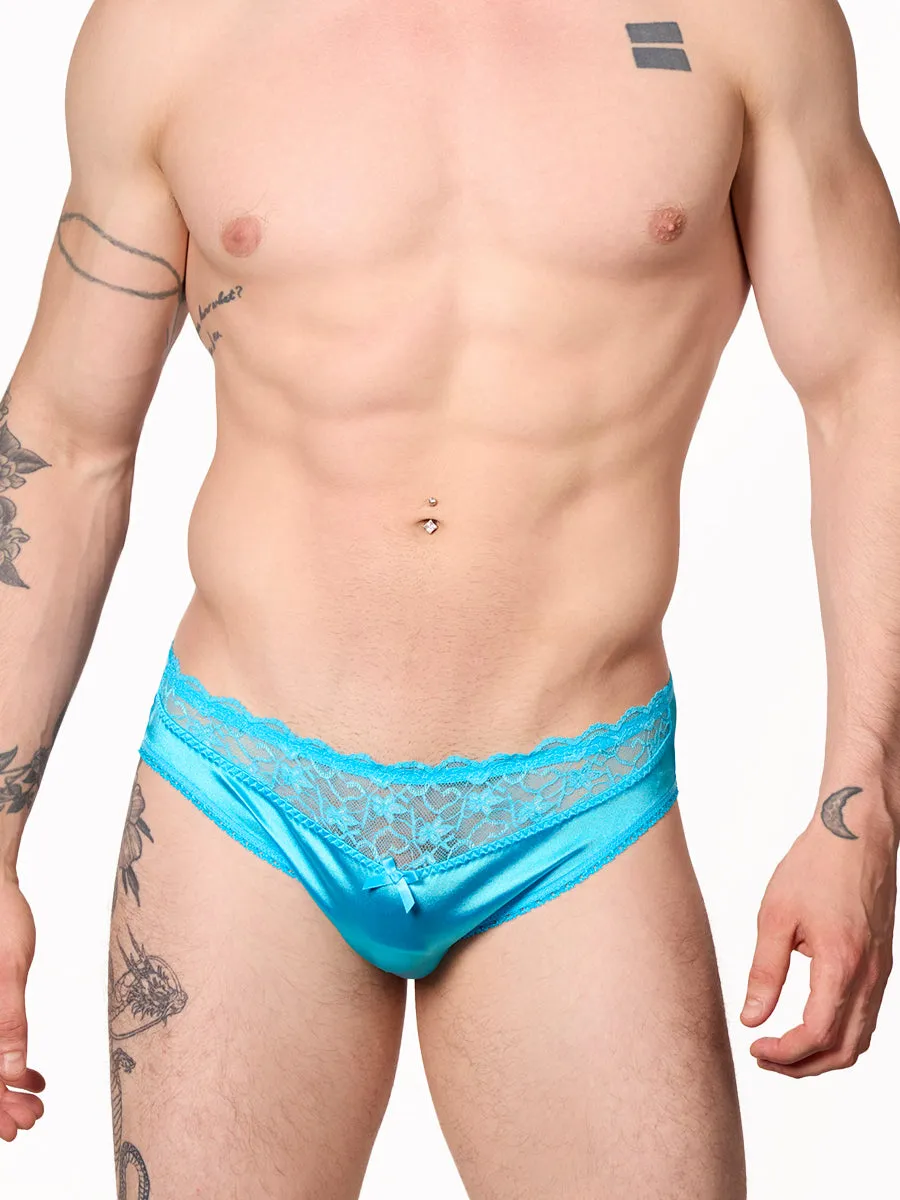 Luxe Satin & Lace Bikini Panty