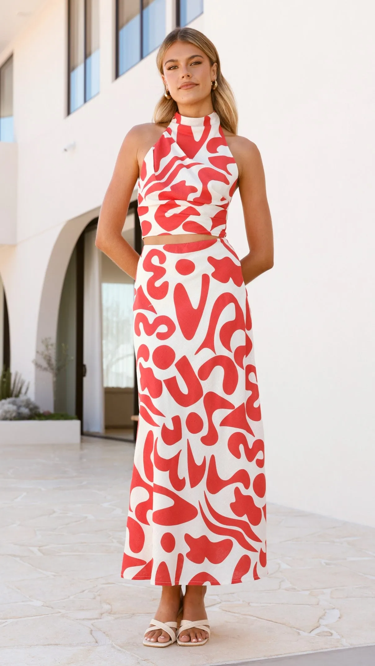 Nicole Top - Florence Print