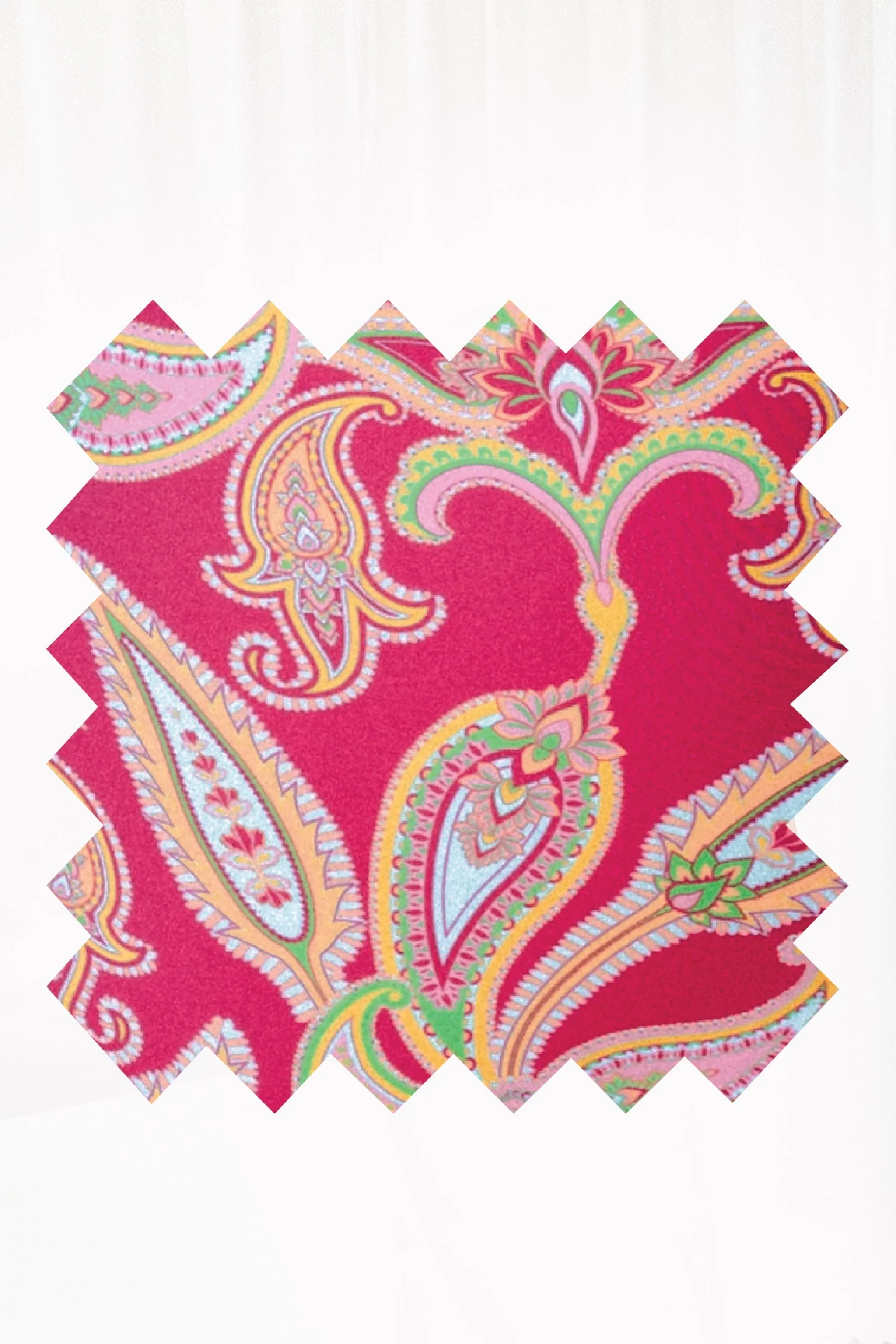 Paisley - Sangria Pink Reversible Bikini Bottoms | OLD CUT