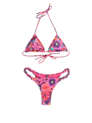 Reina Olga Scrunchie Triangle Cup Bikini Set