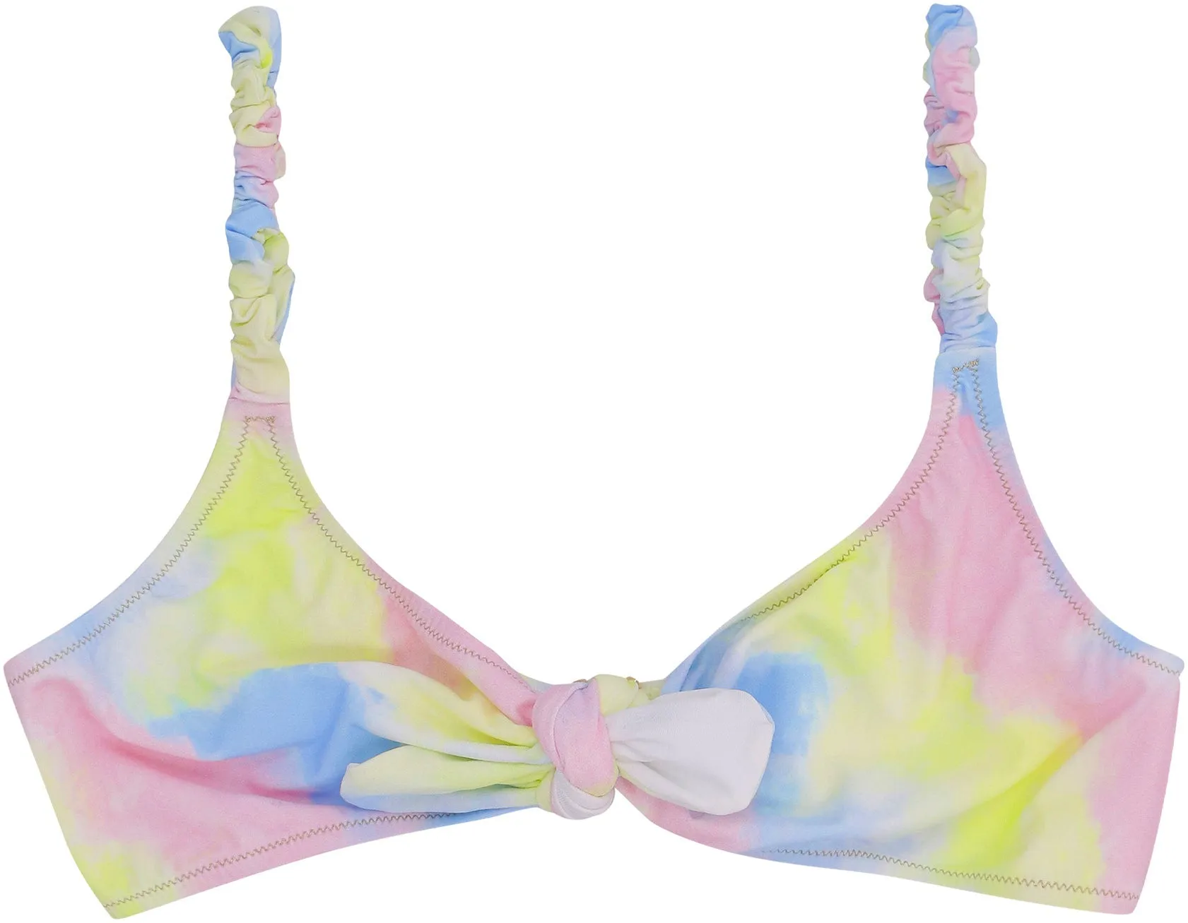 Reina Olga Tie-Dyed Triangle Bikini Set