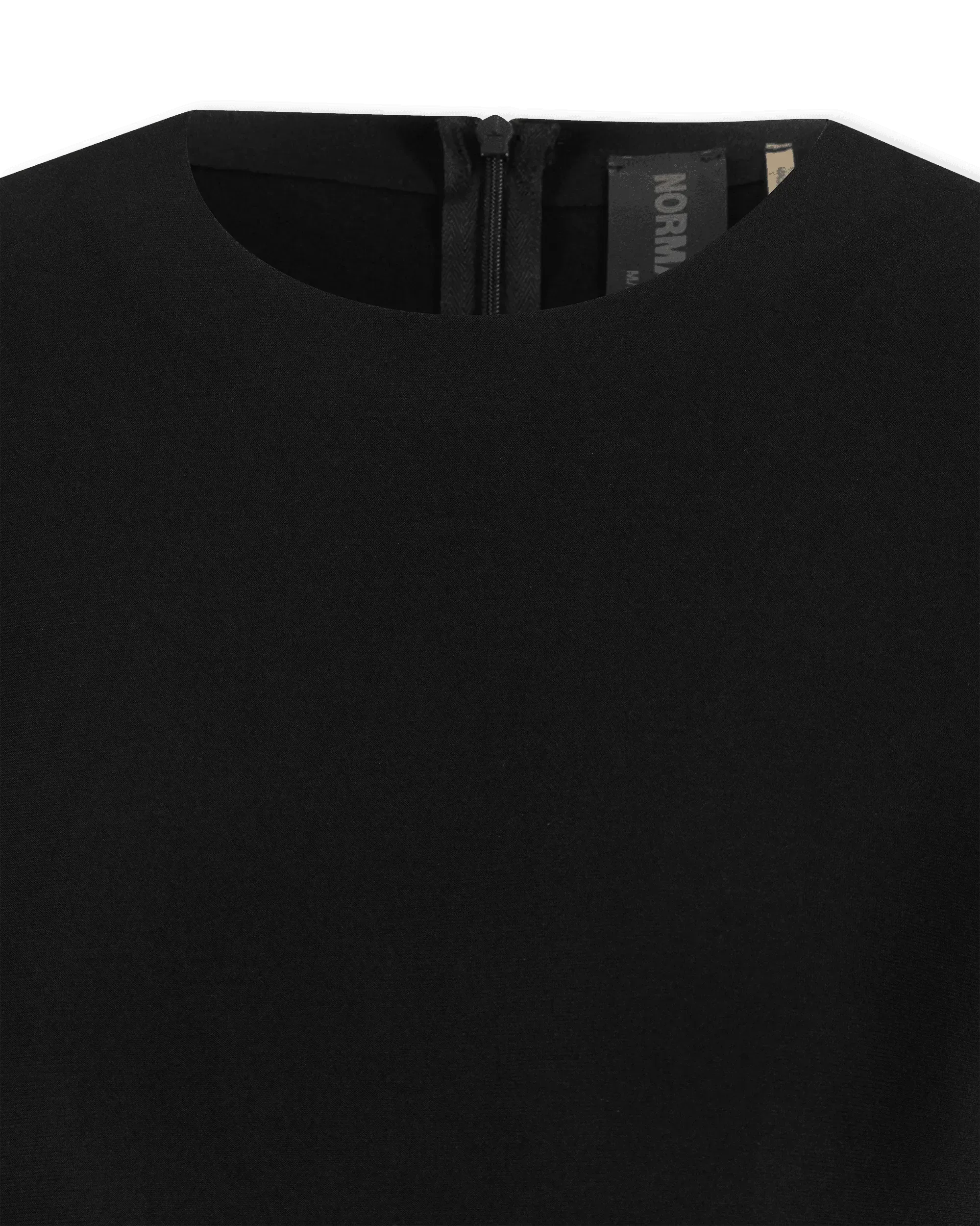 Sleeveless Crewneck Fishtail Gown