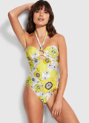 Summer Of Love Ring Front One Piece - Wild Lime