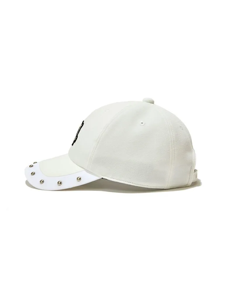 Unisex Royal Stud Cap White