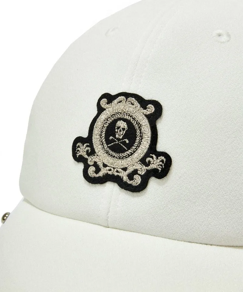Unisex Royal Stud Cap White
